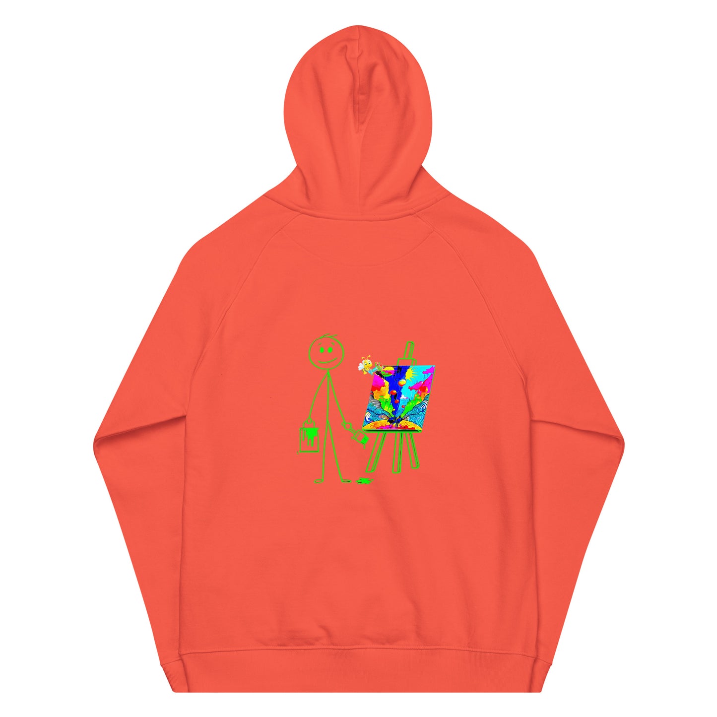 sT•K Painting x Organic Cotton Hoodie