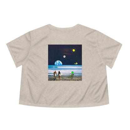 Ramo de OLor X Surf into Space Crop Top