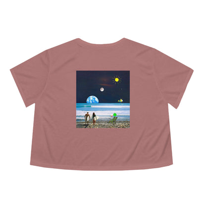 Ramo de OLor X Surf into Space Crop Top