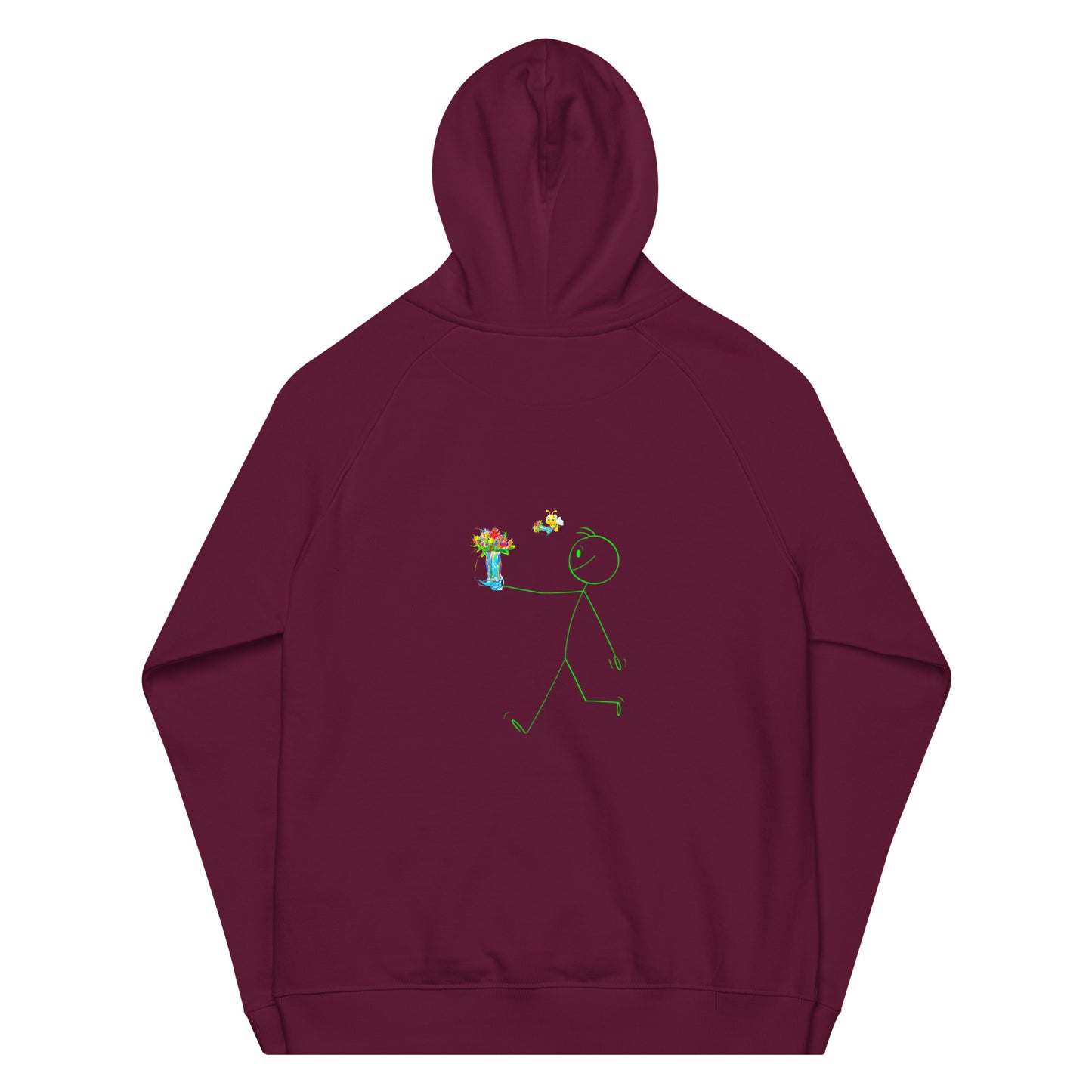 sT•K Carrying Bouquet x Organic Cotton Hoodie